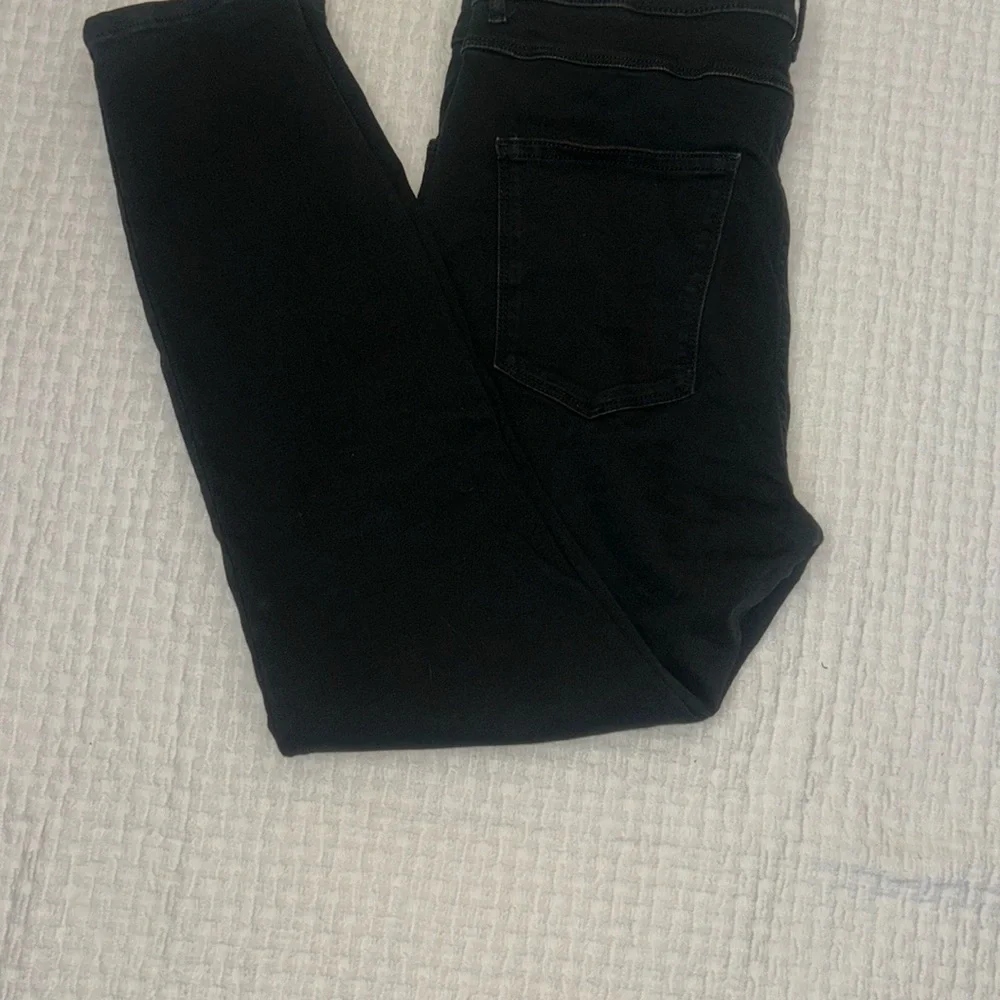 Zara Black Straight Leg Jeans